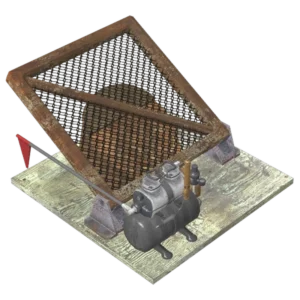 Trample Steam built, model render, Call of Duty Black Ops II Zombies