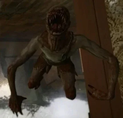 A Jumping Jack leaping out of a doorway in Die Rise, Call of Duty Black Ops II Zombies