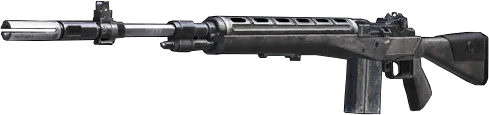 M14 semi-automatic rifle, menu render, Call of Duty Black Ops II Zombies
