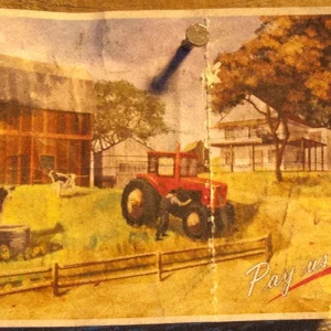 The barn, the red tractor and the farmhouse on the Farm postcard, Farm loading screen, Call of Duty Black Ops II Zombies