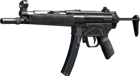MP5 submachine gun, menu render, Call of Duty Black Ops II Zombies