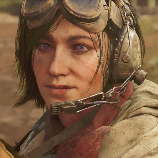Samantha Maxis in her headset after her escape from the Dark Aether, ending cutscene, Firebase Z, Call of Duty Black Ops Cold War Zombies