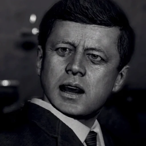 John F. Kennedy in the opening cutscene of Five, Call of Duty Black Ops Zombies