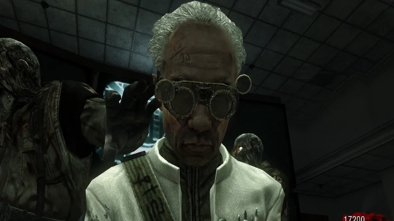 The Pentagon Thief seen up close in Five, Call of Duty Black Ops Zombies
