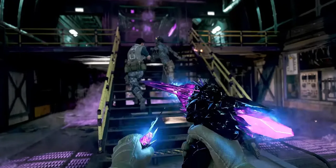 The Chrysalax in its gun form, Storm, Forsaken trailer, Forsaken, Call of Duty Black Ops Cold War Zombies