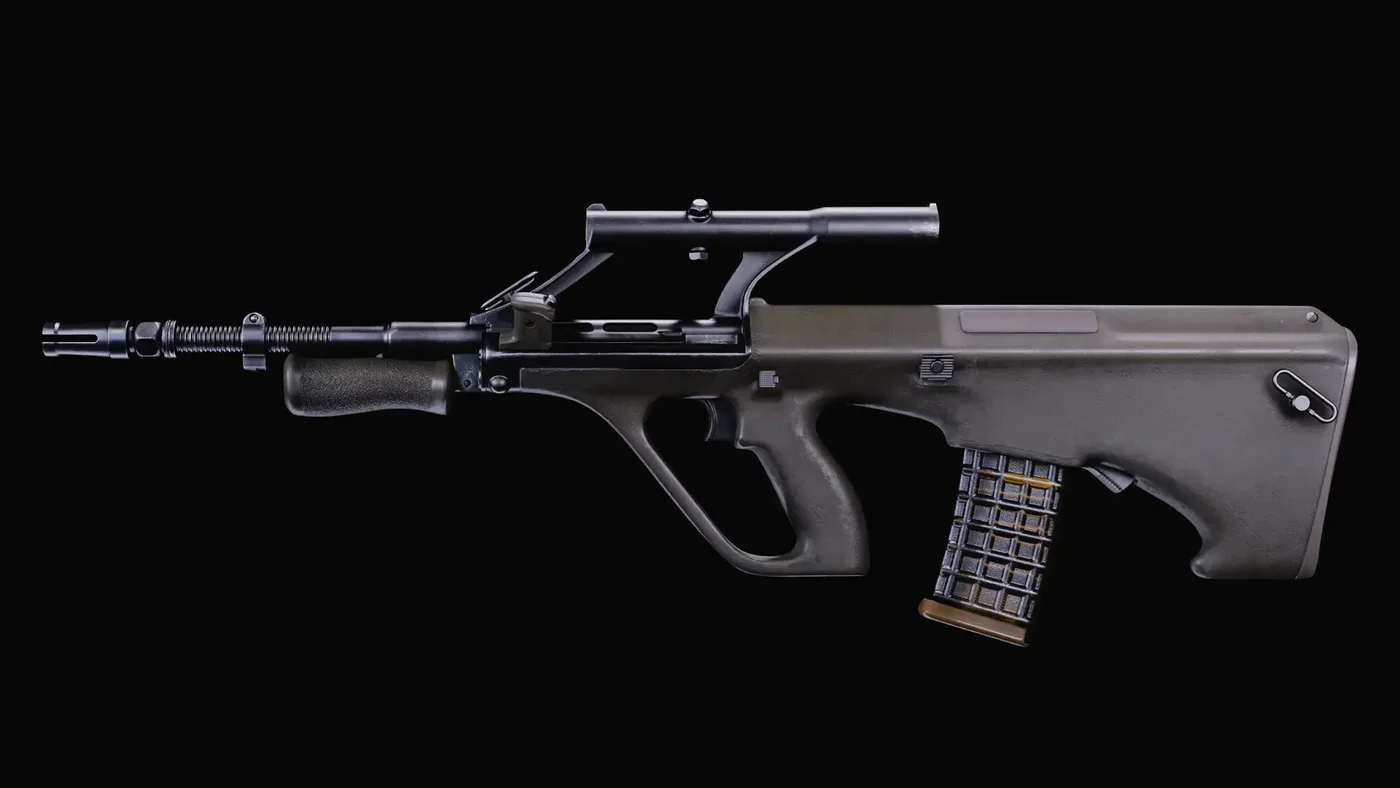 AUG, Gunsmith render, Forsaken, Call of Duty Black Ops Cold War Zombies