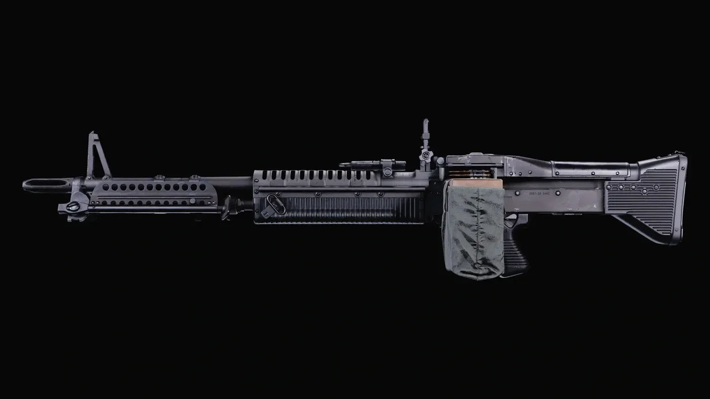 M60, Gunsmith render, Forsaken, Call of Duty Black Ops Cold War Zombies