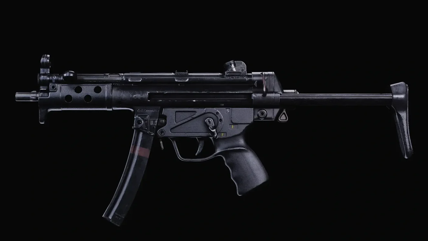 MP5, Gunsmith render, Forsaken, Call of Duty Black Ops Cold War Zombies
