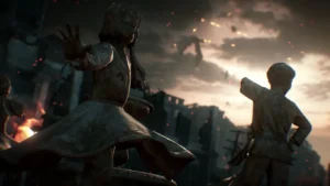 The children's fountain of Stalingrad, intro cinematic, Gorod Krovi, Call of Duty Black Ops III Zombies