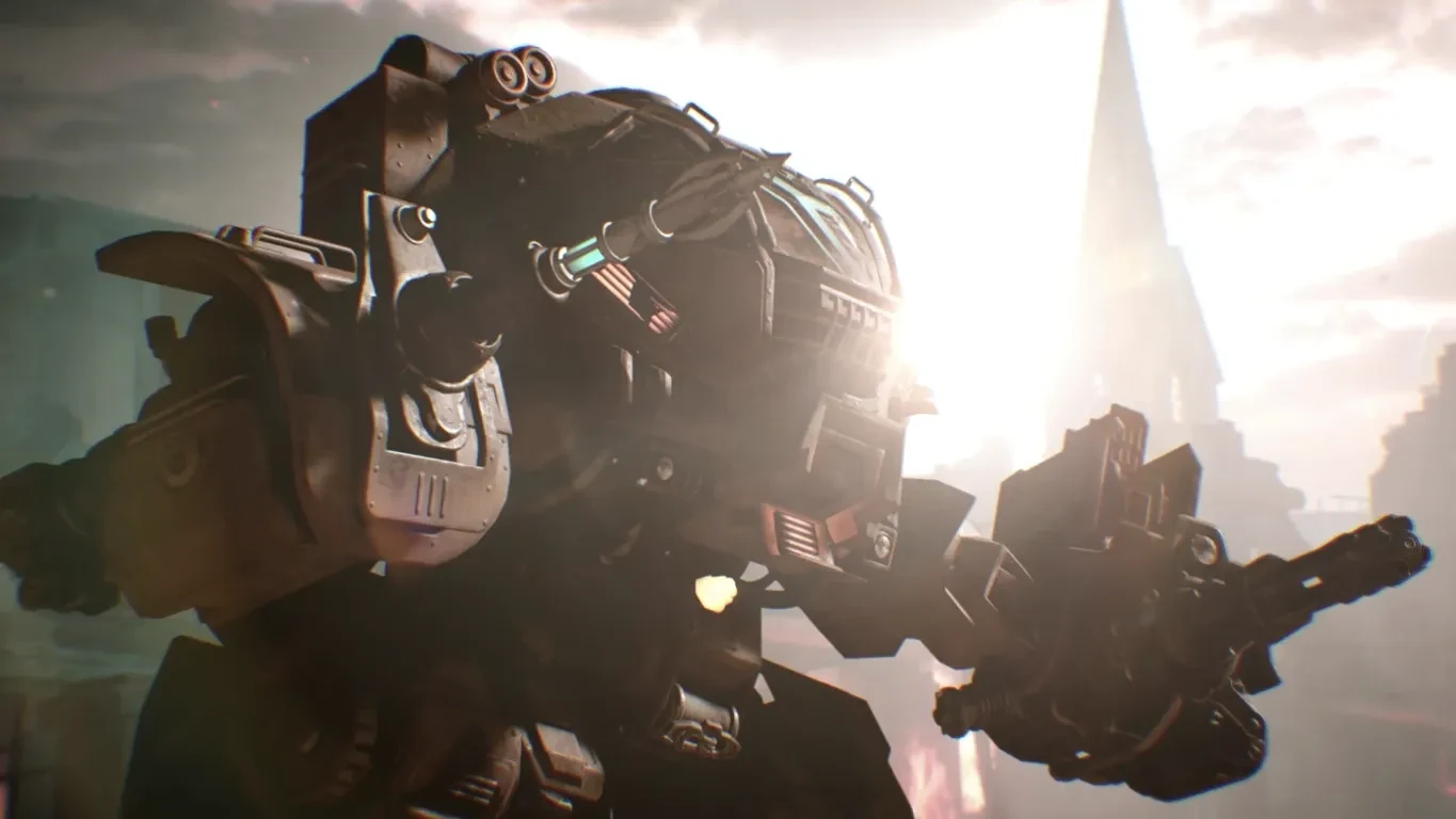The original Nikolai's mech, a modified Manticore, cinematic, Gorod Krovi, Call of Duty Black Ops III Zombies