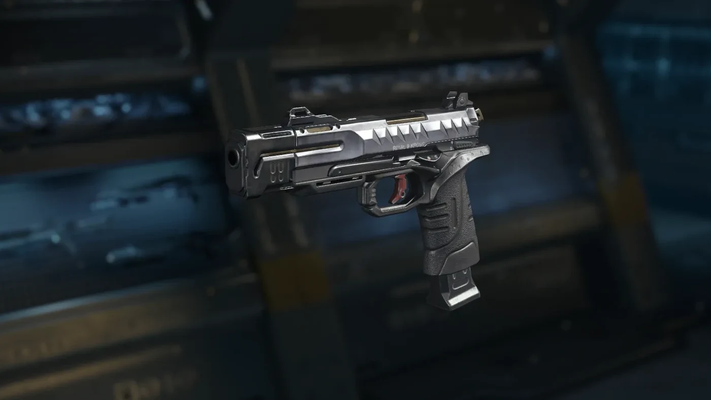 RK5 burst pistol, Gunsmith render, Call of Duty Black Ops III Zombies