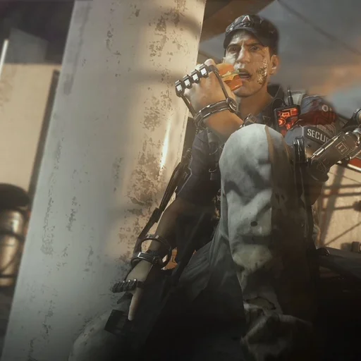 Blood-Spattered Savior achievement art, Infection, Call of Duty Advanced Warfare Zombies