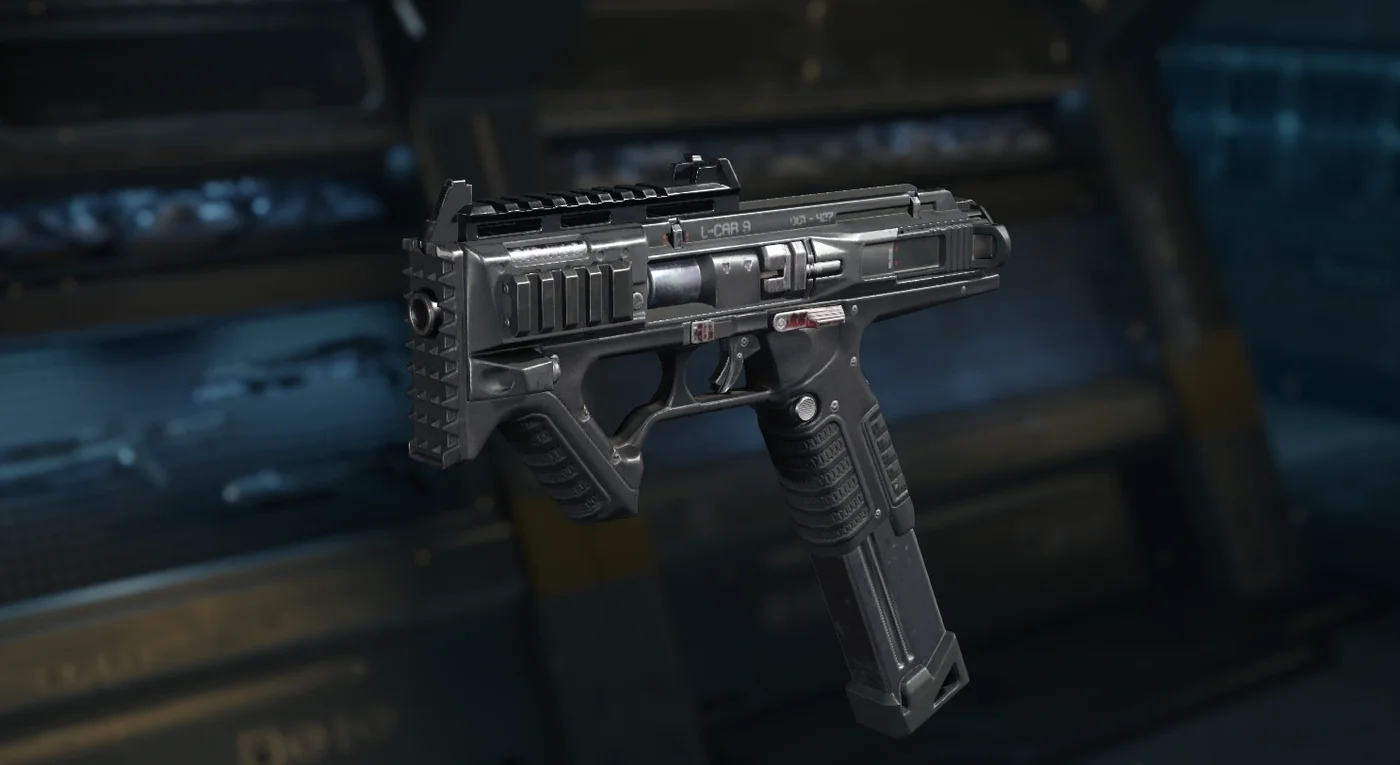 L-CAR 9 automatic pistol, Gunsmith render, Kino der Toten, Call of Duty Black Ops III Zombies