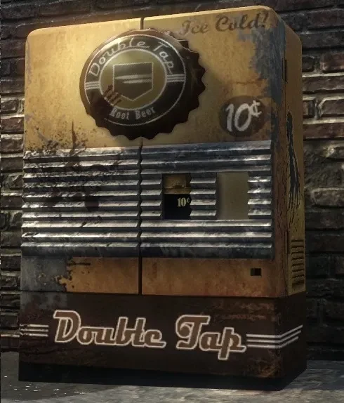 The Double Tap Root Beer machine in the Alley of Kino der Toten, Call of Duty Black Ops Zombies