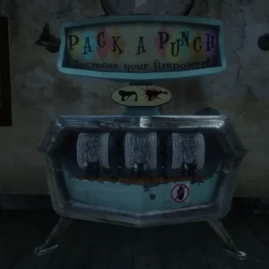 The Pack-a-Punch machine of the projector room in Kino der Toten, Call of Duty Black Ops Zombies