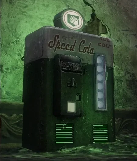 The Speed Cola machine in the Foyer of Kino der Toten, Call of Duty Black Ops Zombies