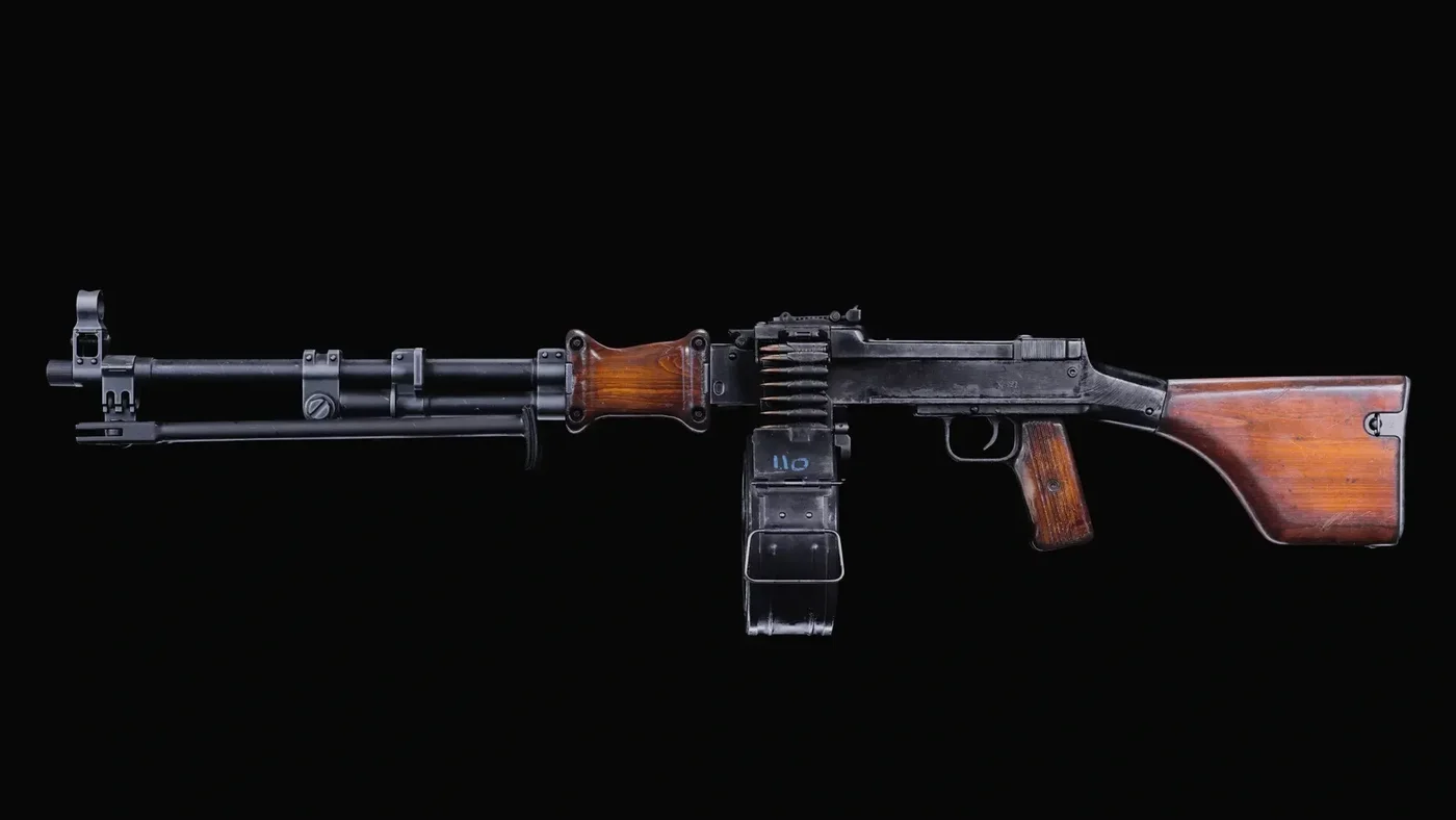 RPD, Gunsmith render, Mauer der Toten, Call of Duty Black Ops Cold War Zombies