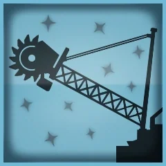 Achievement icon of Ground Control, an excavator under the stars, Moon, Call of Duty Black Ops III Zombies