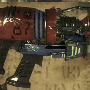 The Wave Gun rising out of the Mystery Box in Moon, Call of Duty Black Ops Zombies