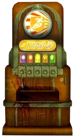 The Stamin-Up perk machine, model render, Call of Duty Black Ops Zombies