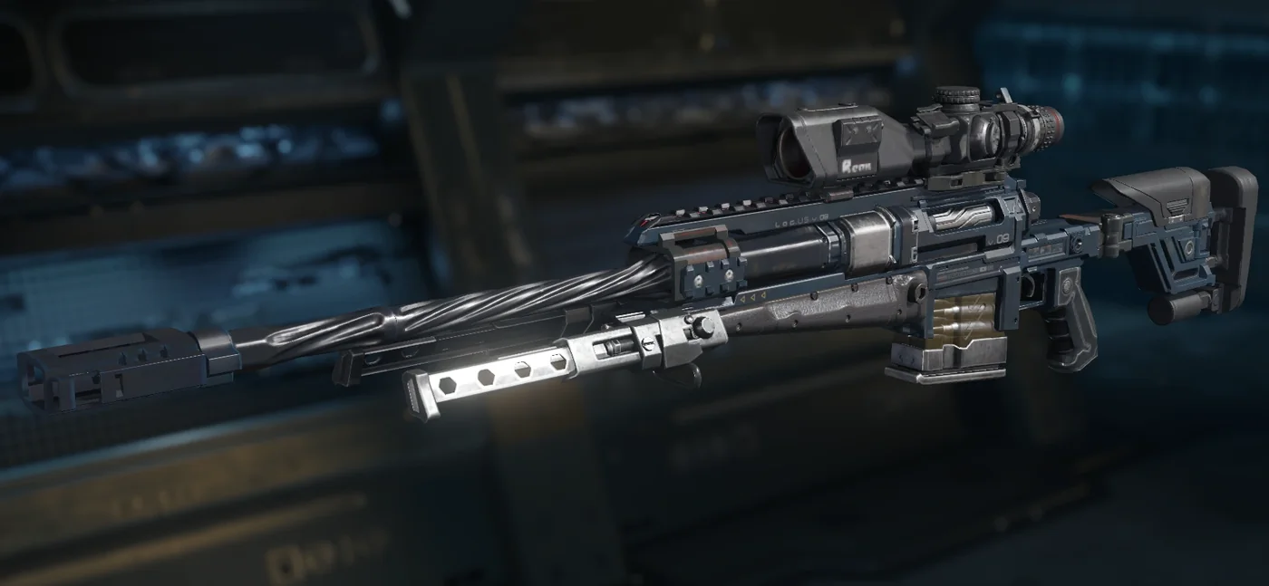 Locus bolt-action sniper rifle, Gunsmith render, Nacht der Untoten, Call of Duty Black Ops III Zombies