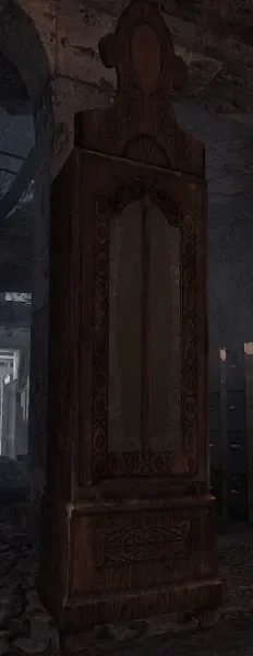 The Sniper Cabinet on the upper floor, closed, Nacht der Untoten, Call of Duty World at War Zombies