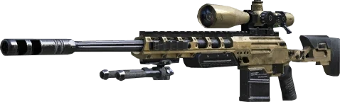 Ballista sniper rifle, menu render, Call of Duty Black Ops II Zombies