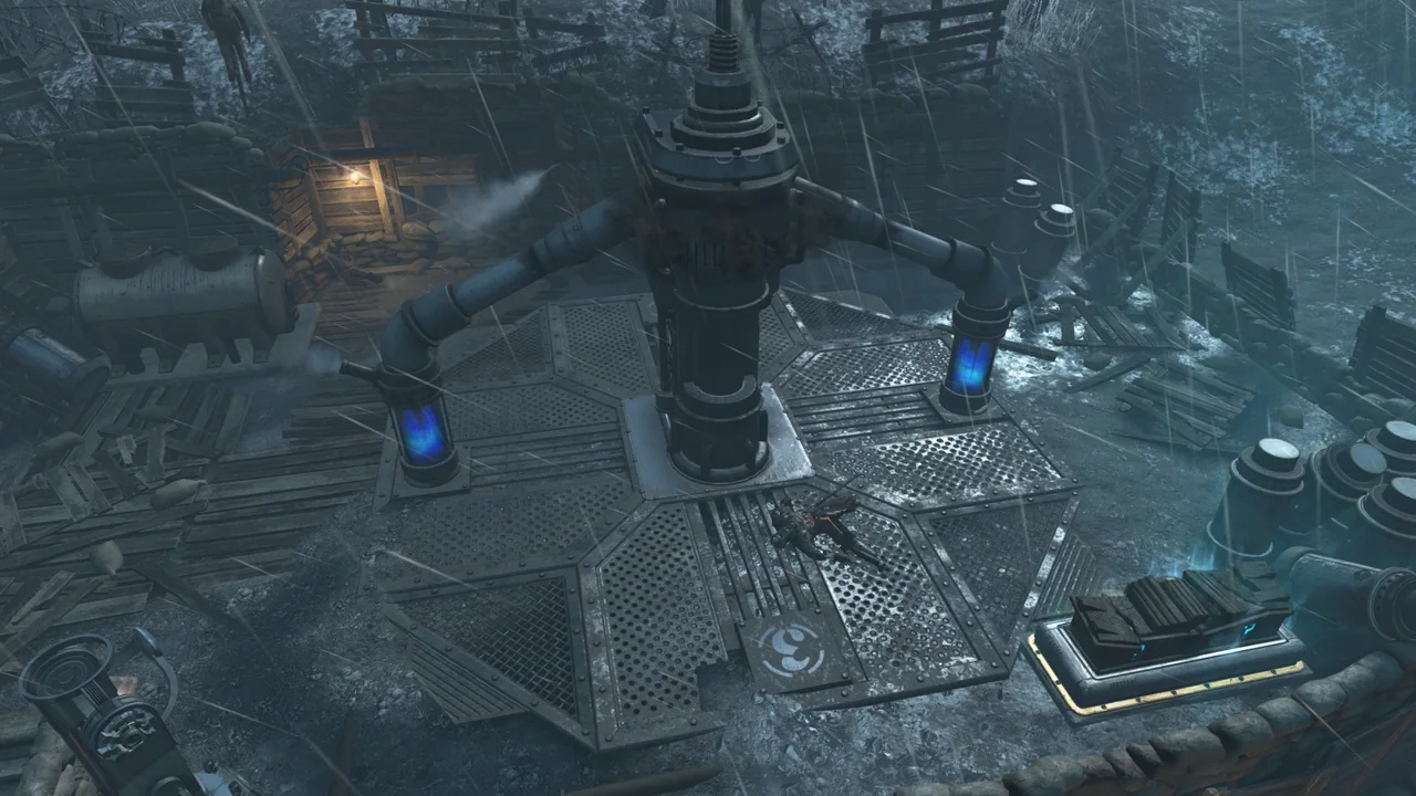 Generator 3, one of the six 115 generators in Origins, Call of Duty Black Ops II Zombies