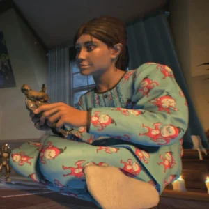 Samantha Maxis in her bedroom, the Origins ending cutscene, Call of Duty Black Ops II Zombies