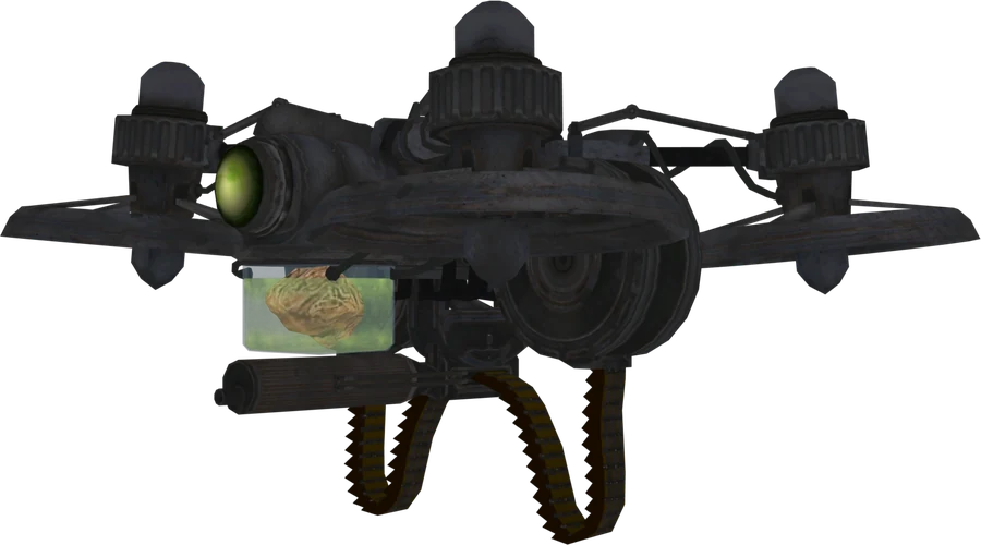 Maxis Drone, model render, Call of Duty Black Ops II Zombies