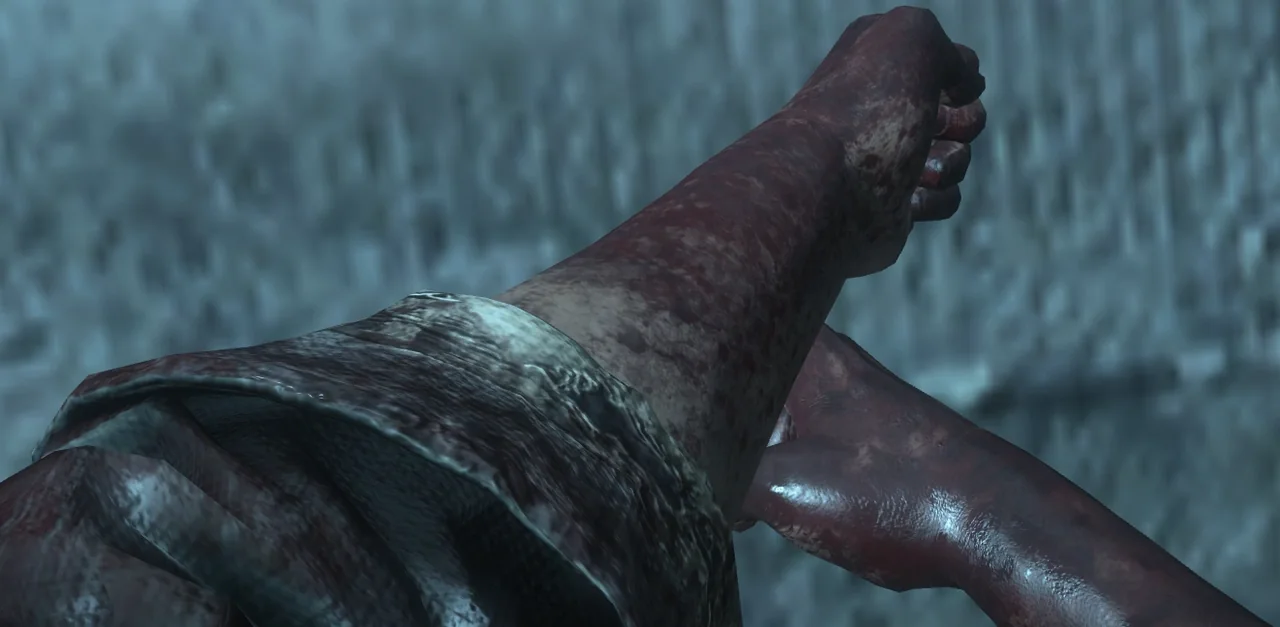 Throwing the One Inch Punch, first-person view in Origins, Call of Duty Black Ops II Zombies