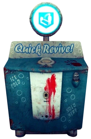 Quick Revive perk machine, render, Call of Duty Black Ops II Zombies