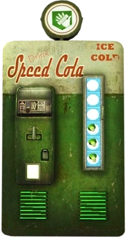 Speed Cola perk machine, render, Call of Duty Black Ops II Zombies