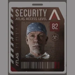 Oz's Atlas security badge, Outbreak, Call of Duty Advanced Warfare Zombies