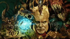 Doctor Monty, Primis and the Apothicons around the House, Revelations loading screen, Call of Duty Black Ops III Zombies