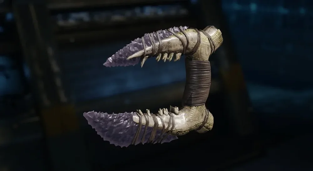 Nightbreaker melee weapon, render, Call of Duty Black Ops III Zombies