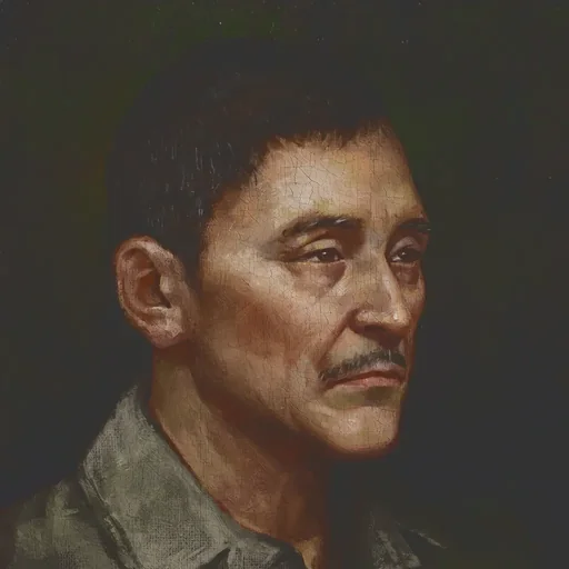 Painted portrait of Takeo Masaki of the Primis crew, Call of Duty Black Ops III Zombies