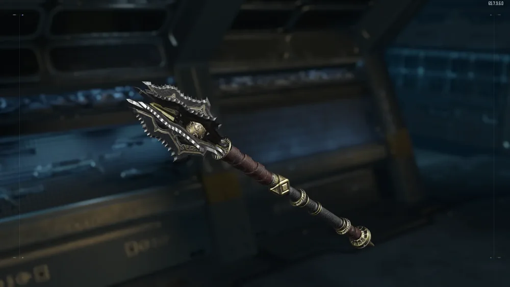 Skull Splitter melee weapon, render, Call of Duty Black Ops III Zombies