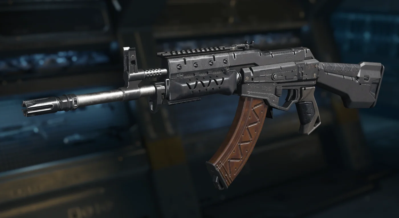 KN-44 assault rifle, Gunsmith render, Shangri-La, Call of Duty Black Ops III Zombies