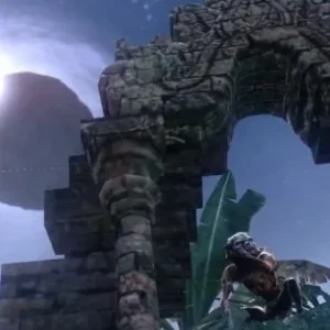 The eclipse over the temple ruins, Shangri-La, Call of Duty Black Ops Zombies