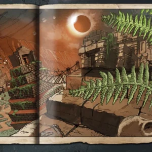 The temple under the eclipse, Shangri-La loading screen, Call of Duty Black Ops Zombies