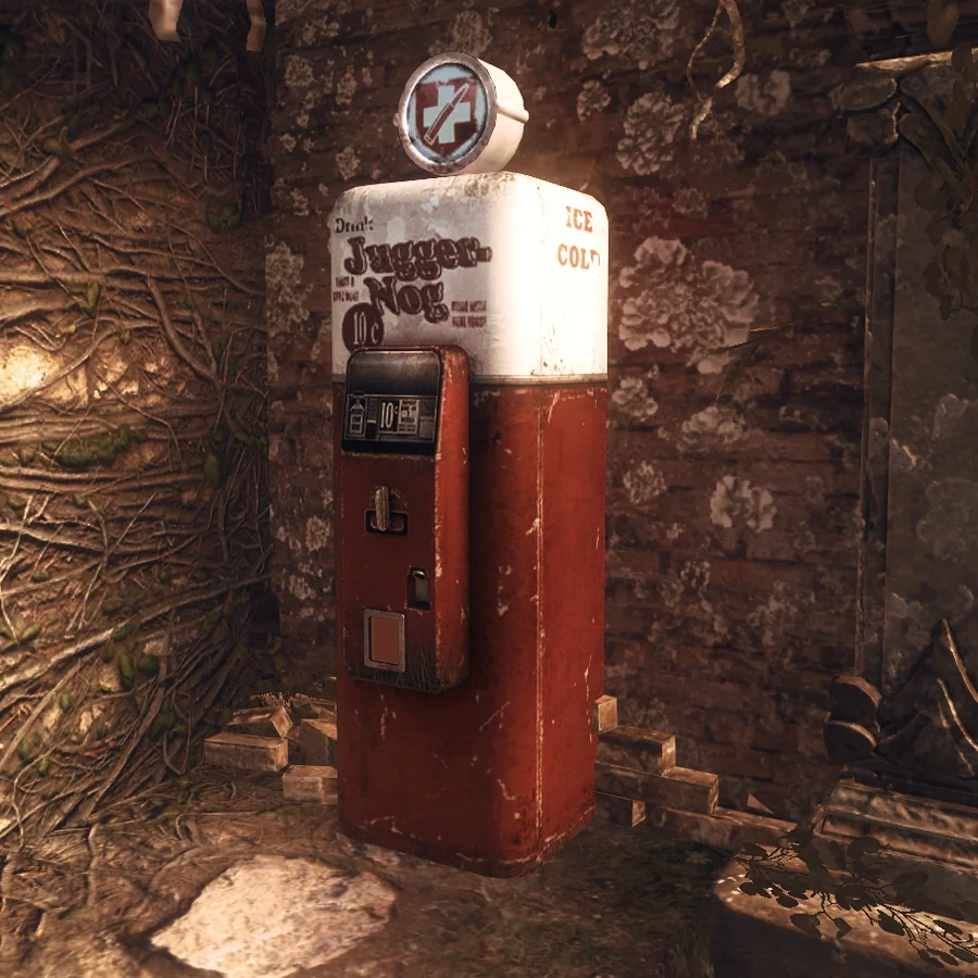The Juggernog machine, Shangri-La, Call of Duty Black Ops Zombies
