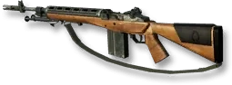 M14 semi-automatic rifle, menu render, Call of Duty Black Ops Zombies