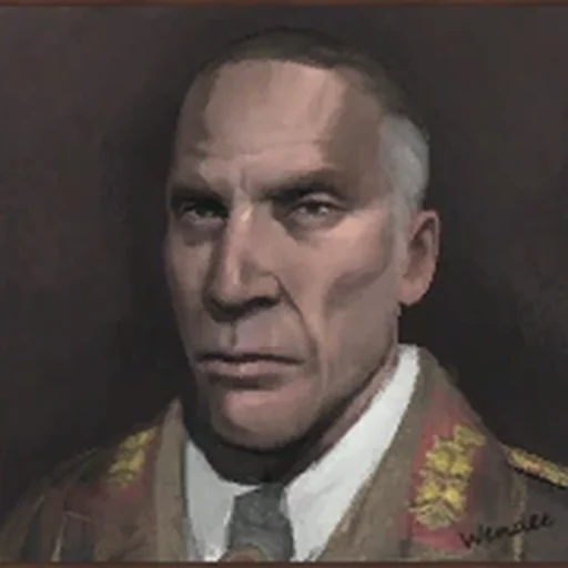 Portrait of Edward Richtofen, Call of Duty Black Ops Zombies