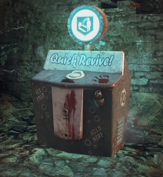 The Quick Revive machine, Shangri-La, Call of Duty Black Ops Zombies
