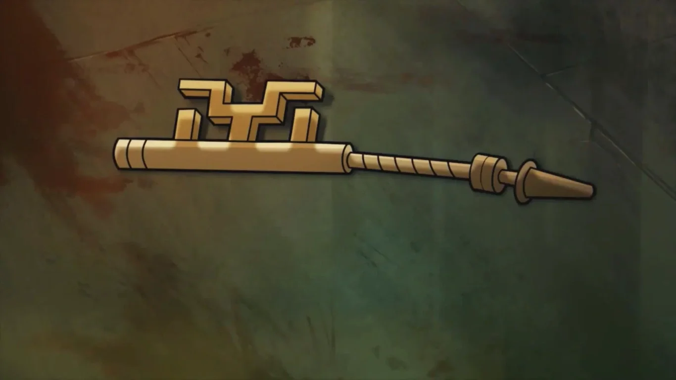 The Soul Key piece lying on the floor of the sewer, cartoon ending scene, Shaolin Shuffle, Call of Duty Infinite Warfare Zombies