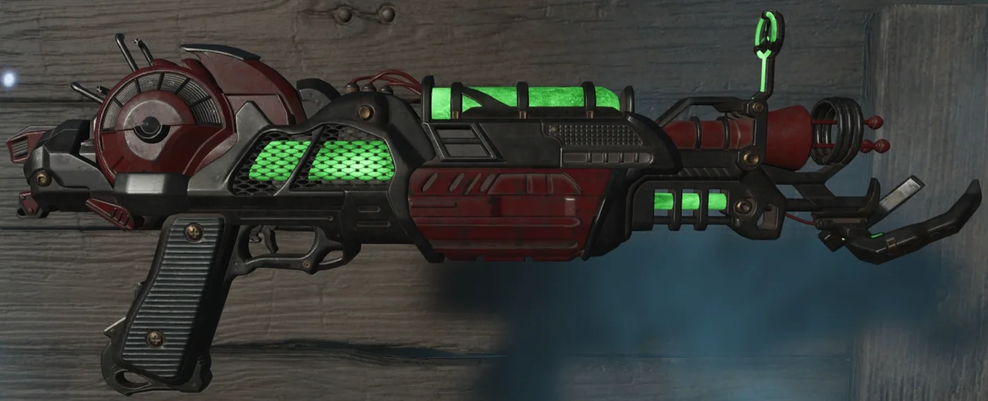 Ray Gun Mark II, third-person render, Shi No Numa, Call of Duty Black Ops III Zombies