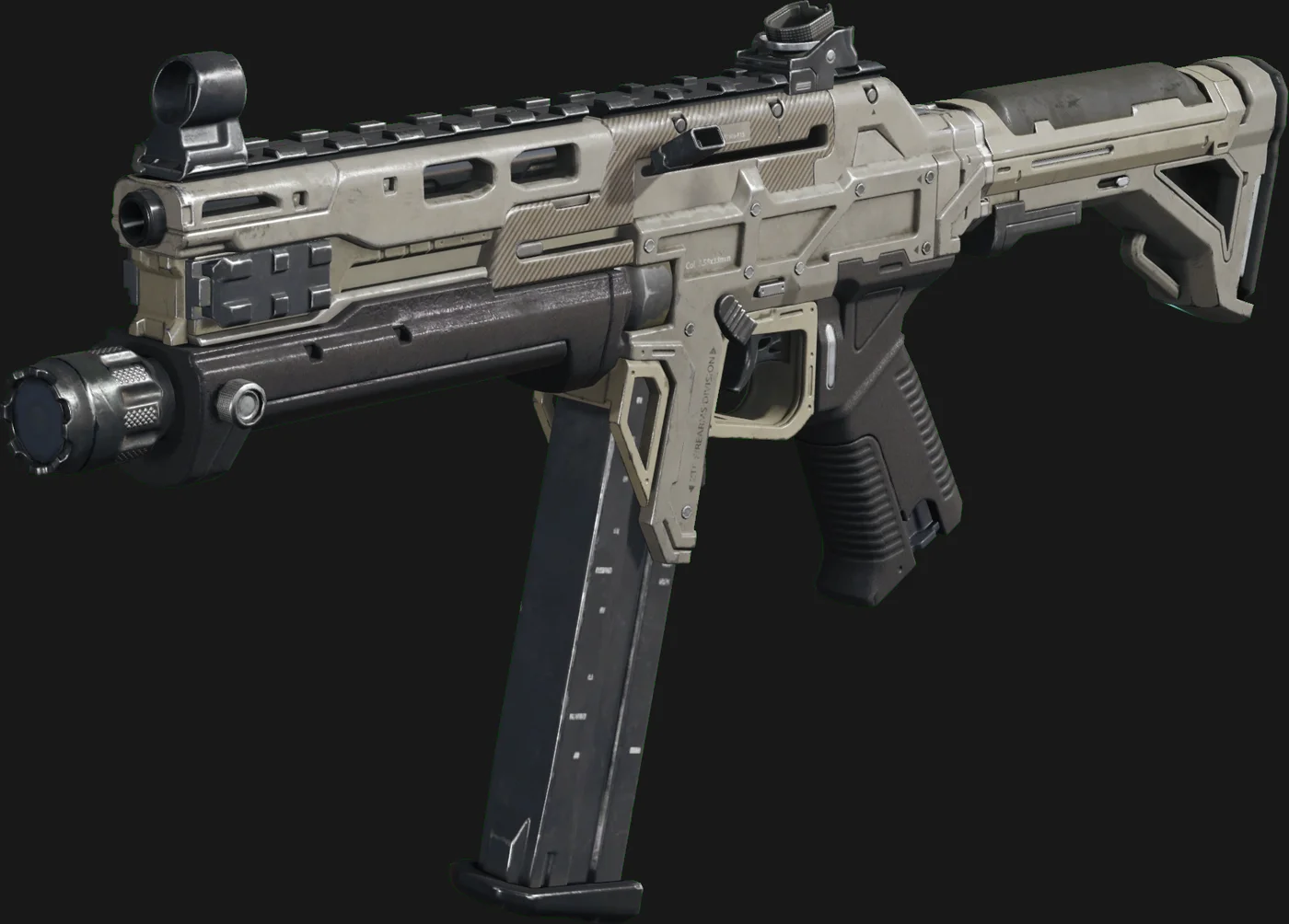 Kuda submachine gun, Gunsmith render, Shi No Numa, Call of Duty Black Ops III Zombies