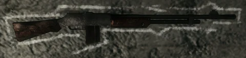 BAR on its chalk outline, Call of Duty Black Ops Zombies