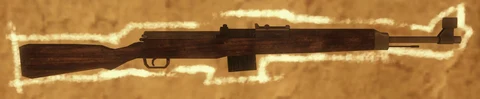 Gewehr 43 on its chalk outline, Call of Duty Black Ops Zombies
